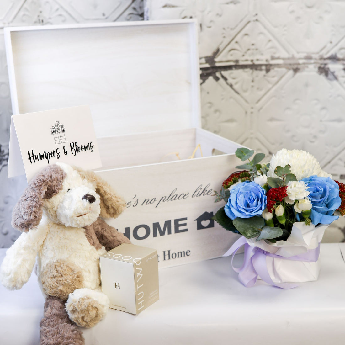 Contents and presentation of Welcome Baby - in Blue